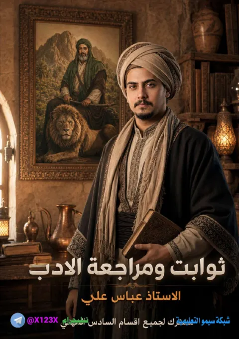 ملزمة الأدب الجزء الثاني - الأستاذ عباس علي - السادس المهني 2027